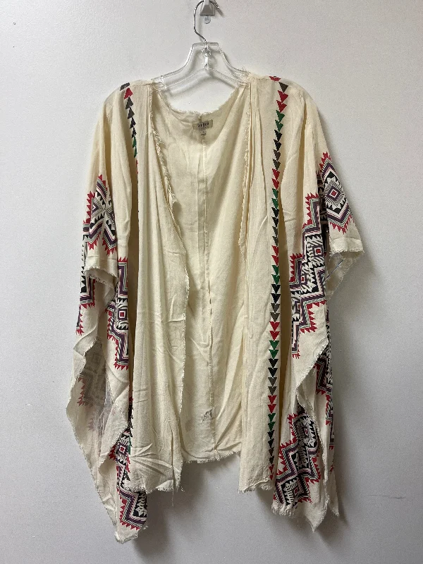 Kimono for Custom Style-Kimono By Umgee In Cream, Size: S