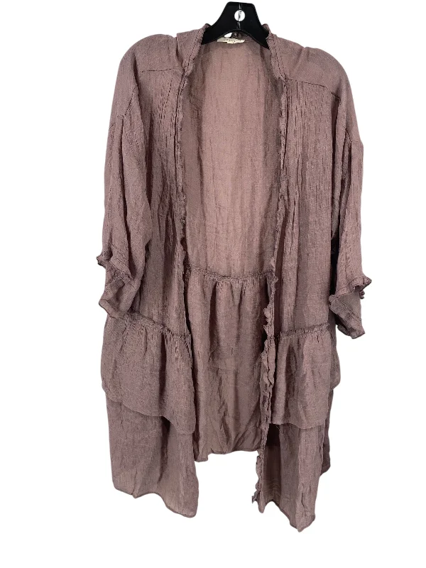 Kimono for Red Carpet Look-Kimono By Easel In Mauve, Size: L