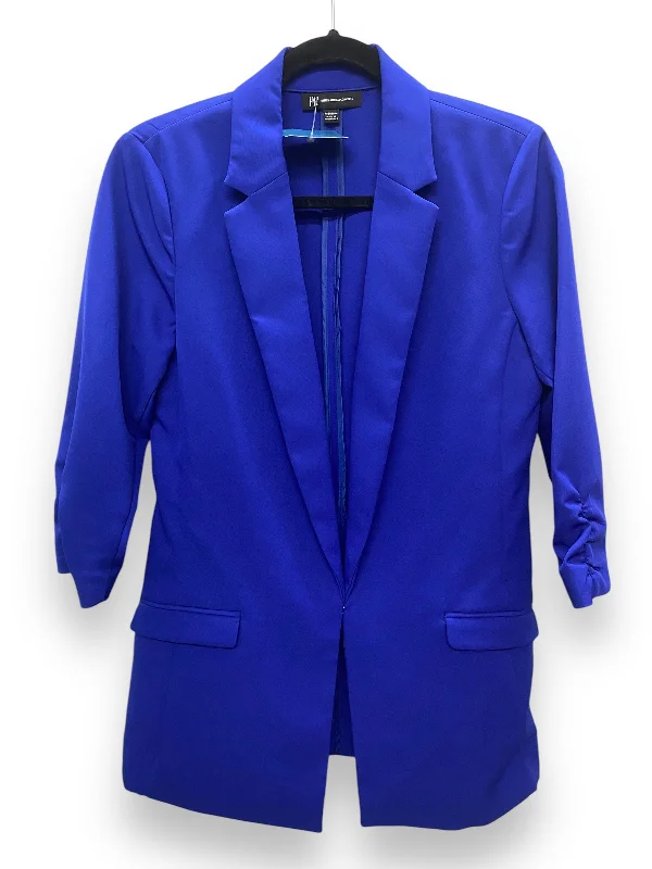 Women's Winter Checkered Blazers -Blazer By Inc In Blue, Size: M