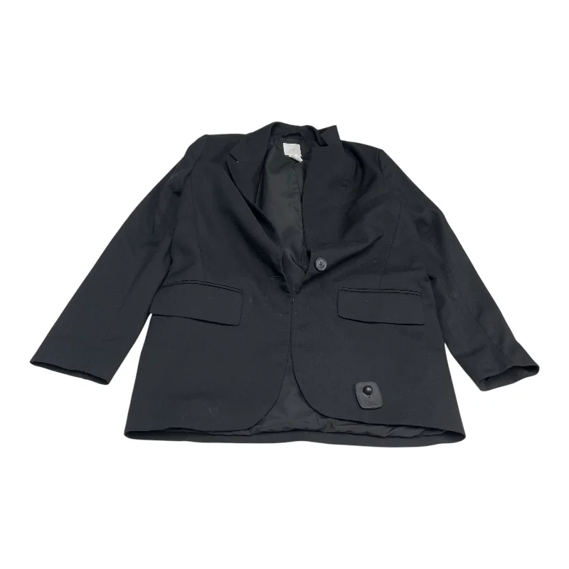 Women's Two-tone Blazers -Blazer By H&m In Black, Size: Xs