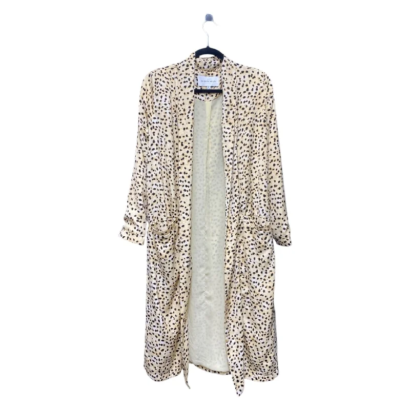Kimono for Vibrant Summer Outfits-Kimono By Cupcakes And Cashmere In Animal Print, Size: S