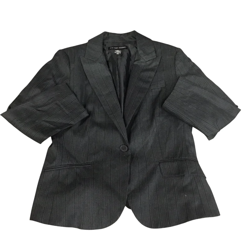 Women's Three-button Blazers -Blazer By New York And Co In Grey, Size: 10