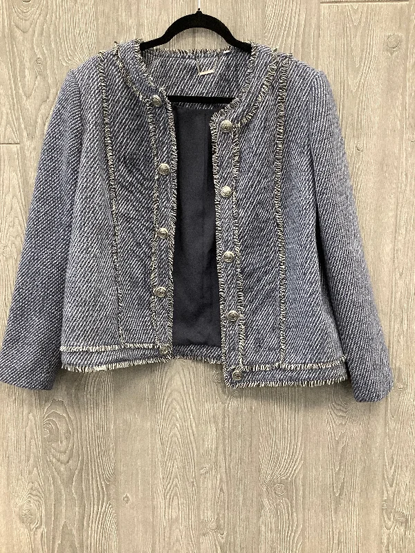 Women's Unique Blazers -Blazer By Chicos In Blue, Size: Xl