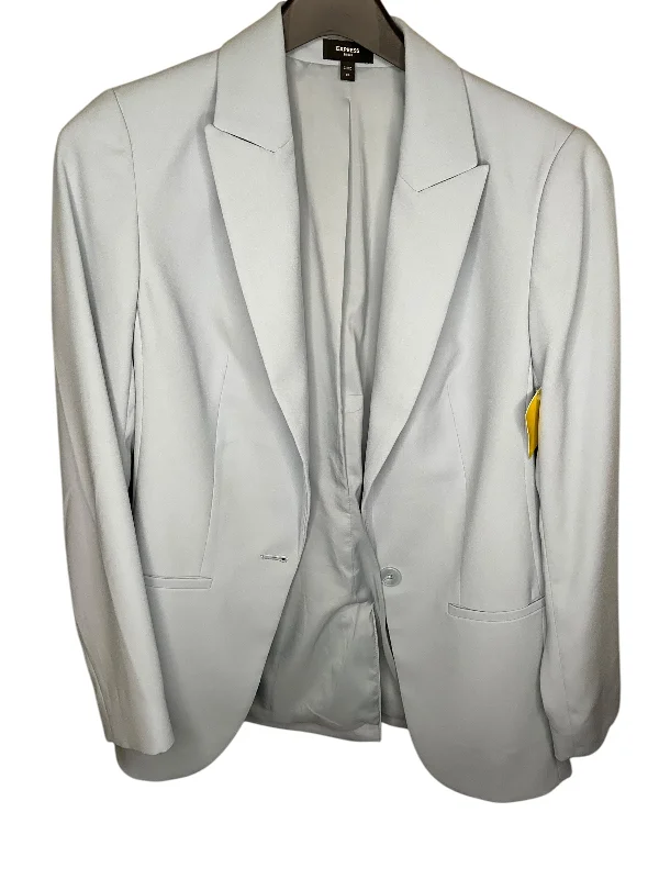 Women's Blazers for Winter -Blazer By Express In Blue, Size: Xs