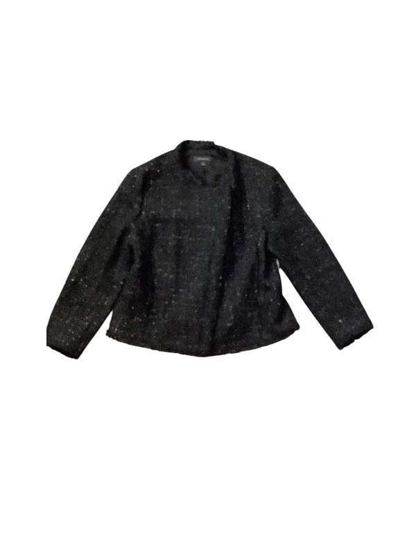 Women's Blazers with Matching Skirts -Blazer By Ann Taylor In Black, Size: 14