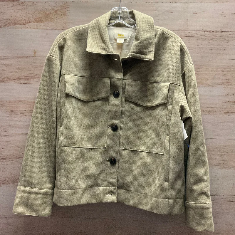 Women's Monochrome Checkered Blazers -Blazer By Maeve In Tan, Size: Xs