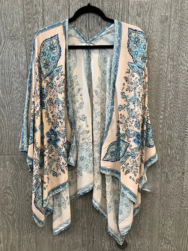 Kimono for Boho Festival Style-Kimono By Maurices In Blue, Size: Osfm