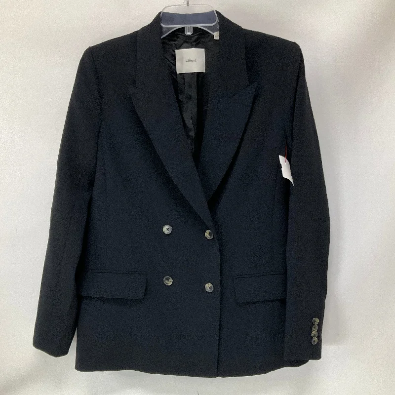 Women's Striped Blazers -Blazer By Wilfred In Black, Size: 4