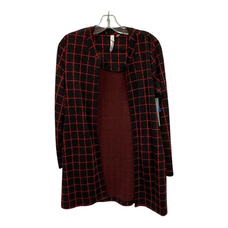 Women's Blazers with Embellished Sleeves -Blazer By Ny Collection In Black & Red, Size:Sp