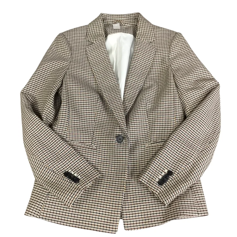Women's Boxy Blazers -Blazer By H&m In Multi-colored, Size: 10