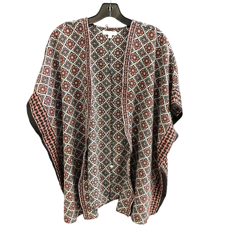 Kimono with Bold Color Palettes-Kimono By Max Studio In Blue, Size: L