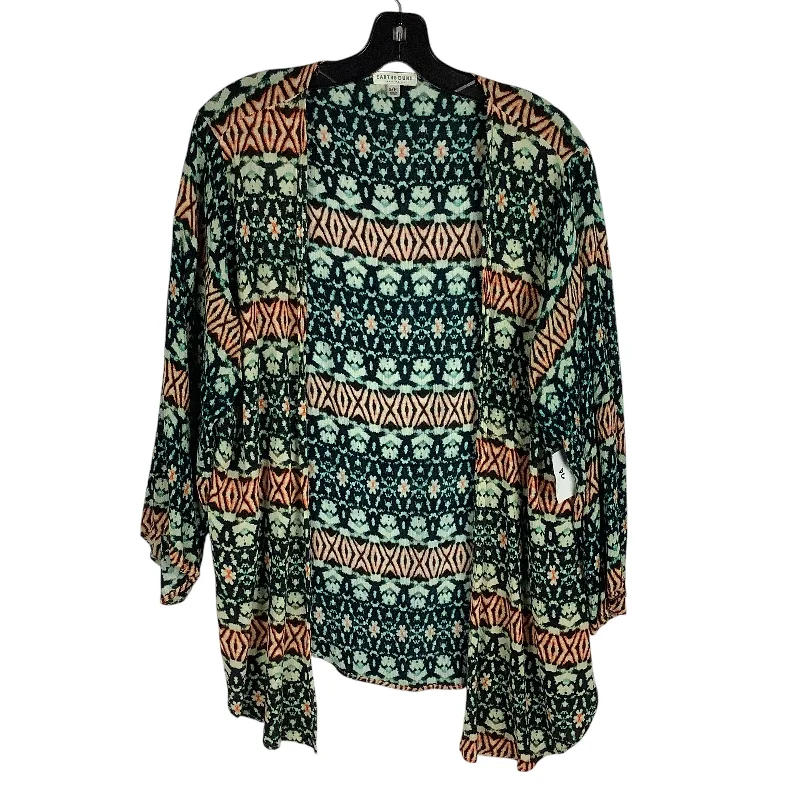 Kimono with Free-Spirited Aesthetic-Kimono By Earthbound In Multi-colored, Size: S/M