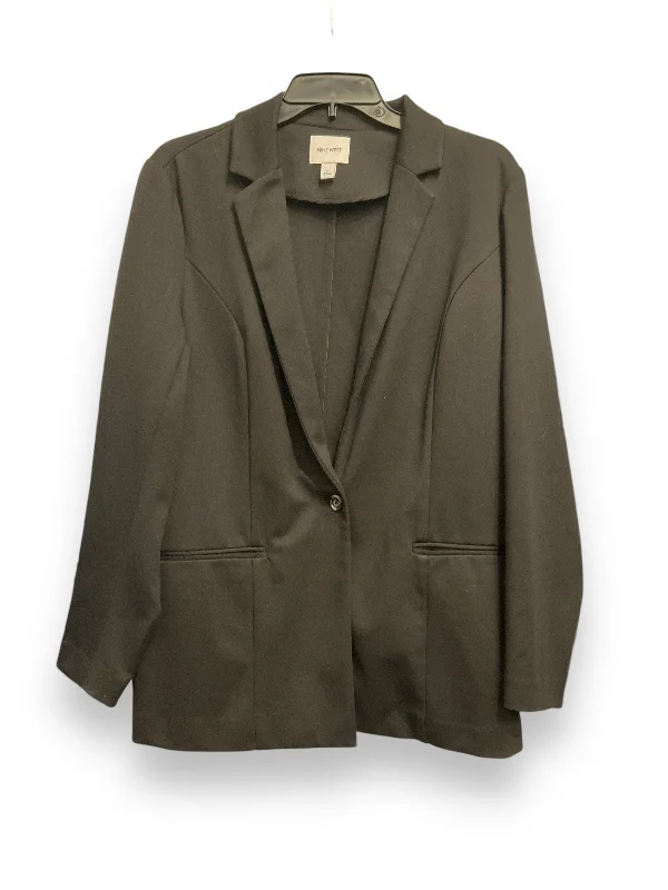 Women's Blazers for Chic Outfits -Blazer By Nine West Apparel In Black, Size: L