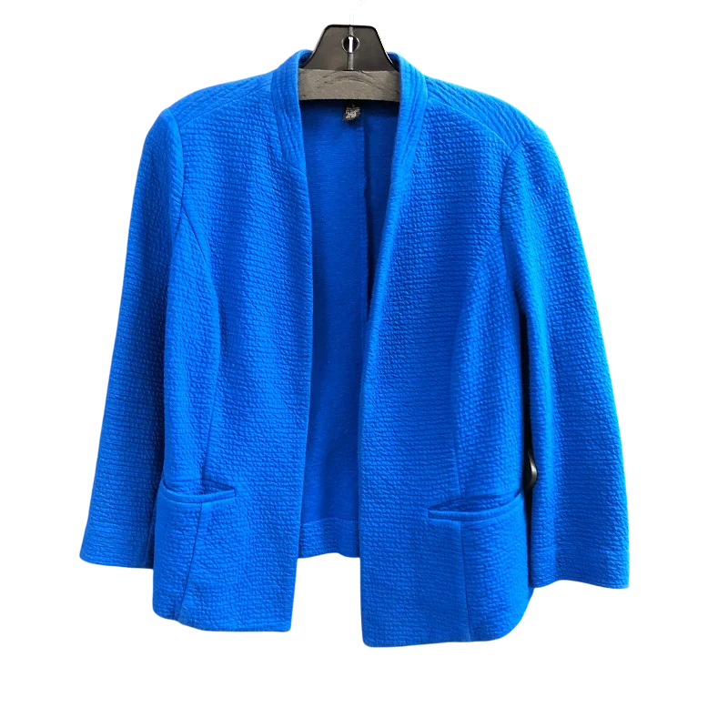 Women's Blazers with Wool Tweed Design -Blazer By Alfani In Blue, Size: 8