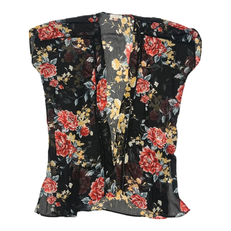 Kimono for Ultimate Comfort and Elegance-Kimono By Band Of Gypsies In Floral Print, Size:M