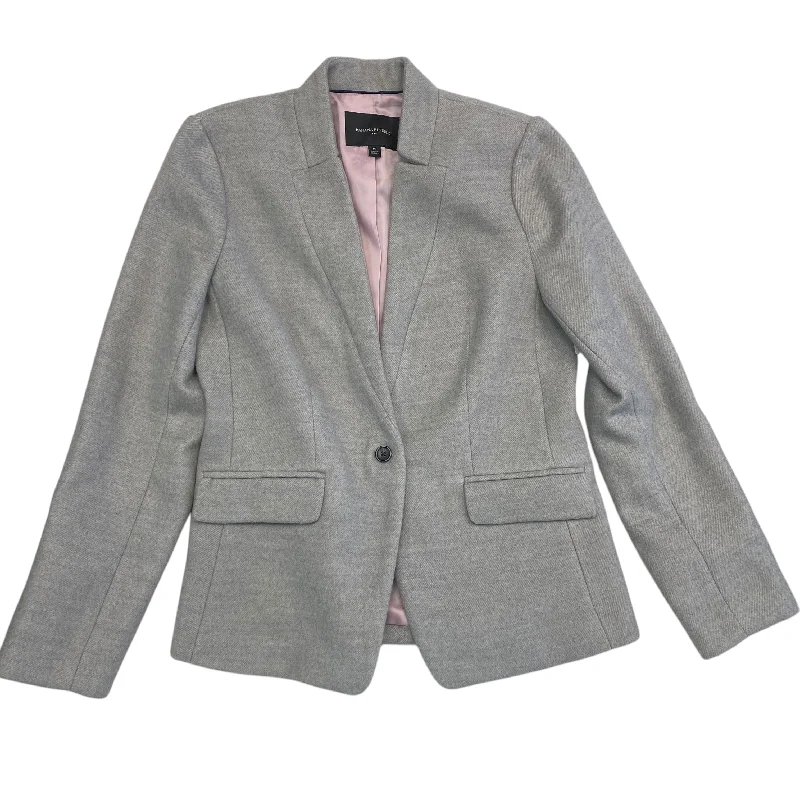 Women's Peacoats -Blazer By Banana Republic In Grey, Size: 10