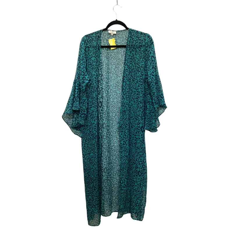 Kimono for Summer-Kimono By Umgee In Green, Size: M
