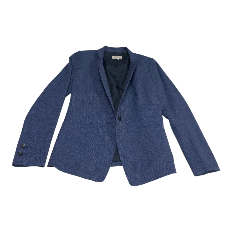 Women's Blazers with Mesh Panels -Blazer By Loft In Blue, Size: Xs