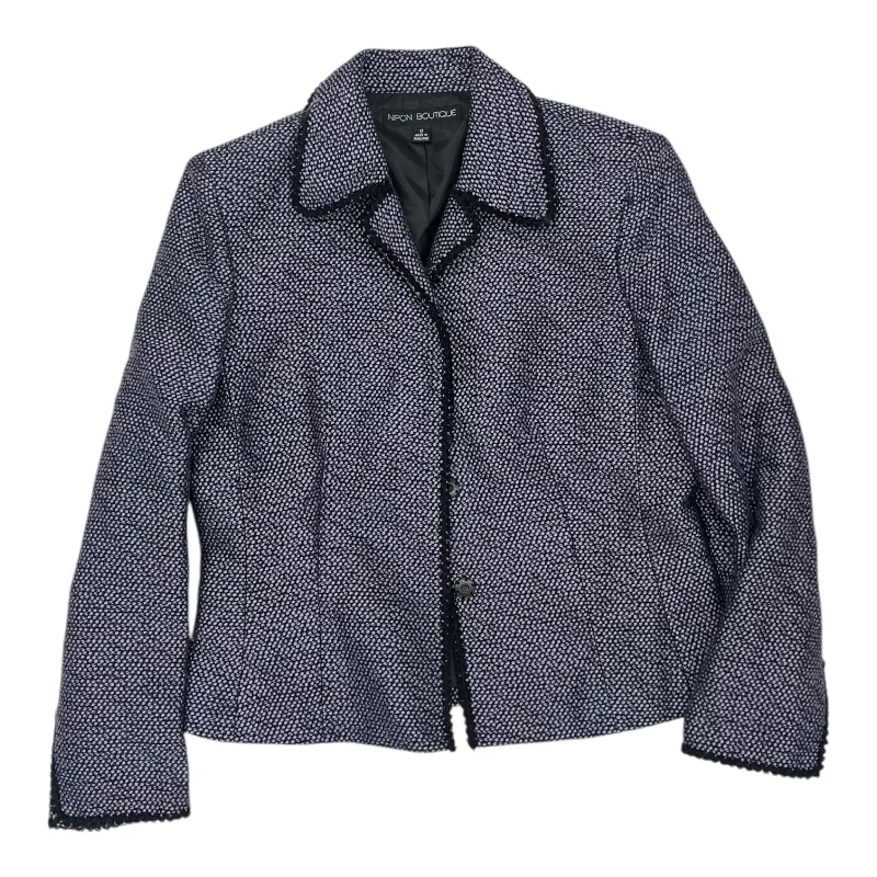 Women's Blazers for Weddings -Blazer By Clothes Mentor In Purple, Size:L