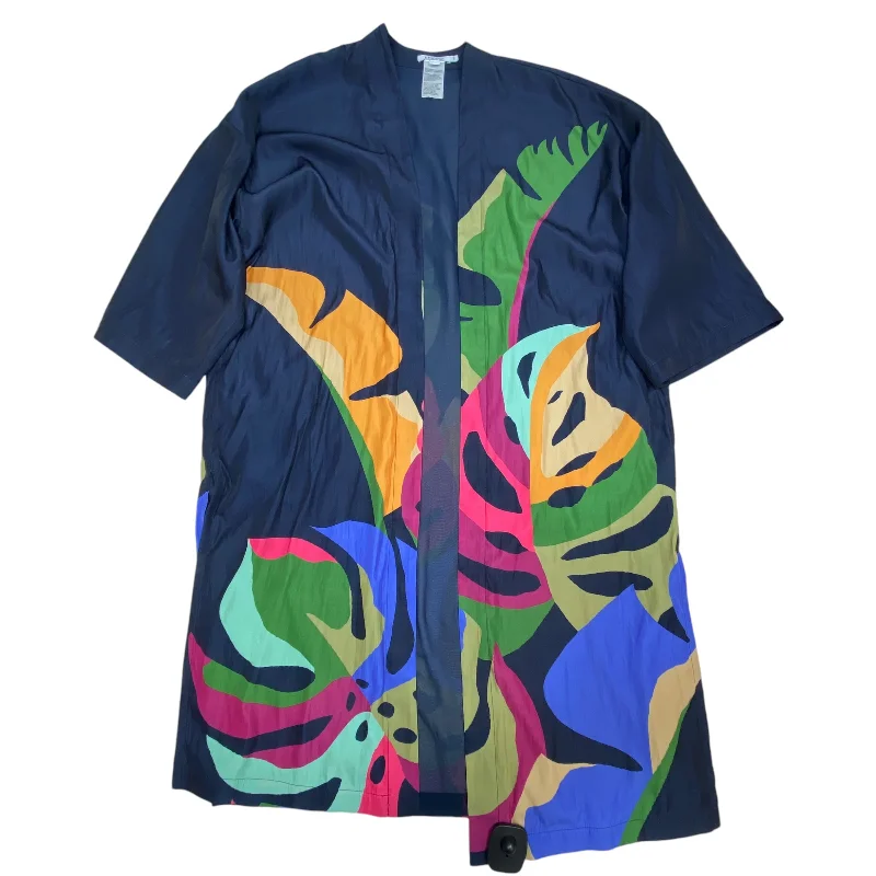 Japanese Kimono-Kimono By Chicos In Navy, Size: S
