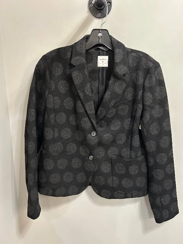 Women's Blazers with Embellishments -Blazer By Gap In Black & Grey, Size: M