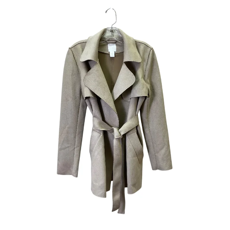 Women's Blazers with Piping -Blazer By H&M In Taupe, Size:6