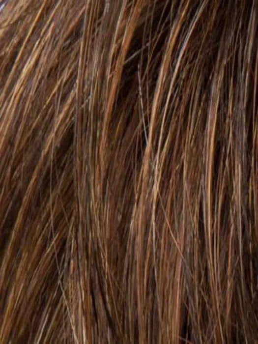 MOCCA-R | Medium Brown, Light Brown, and Light Auburn blend with Dark Roots