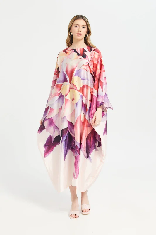 Women's Soft Knit Dress-Women Assorted Printed Dress