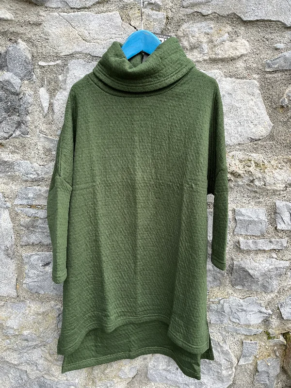 Women's Sexy Dress-Green tunic   9y (134cm)