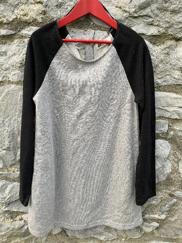 Women's Turtleneck Dress-Grey glittery dress    10-12y (140-152cm)