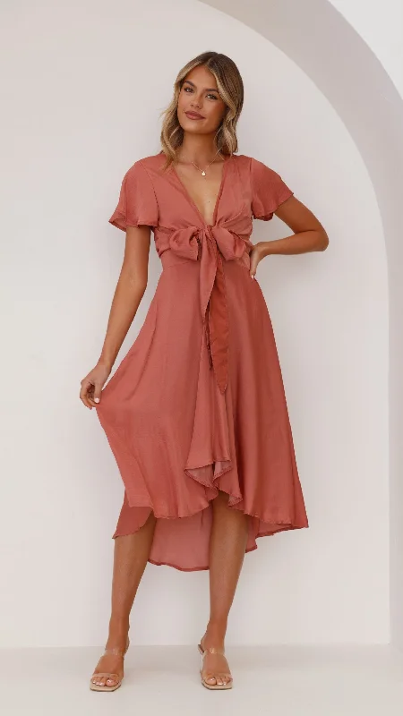 Off-White Party Dress for Winter Weddings -Sunny Daze Dress - Baked Rose