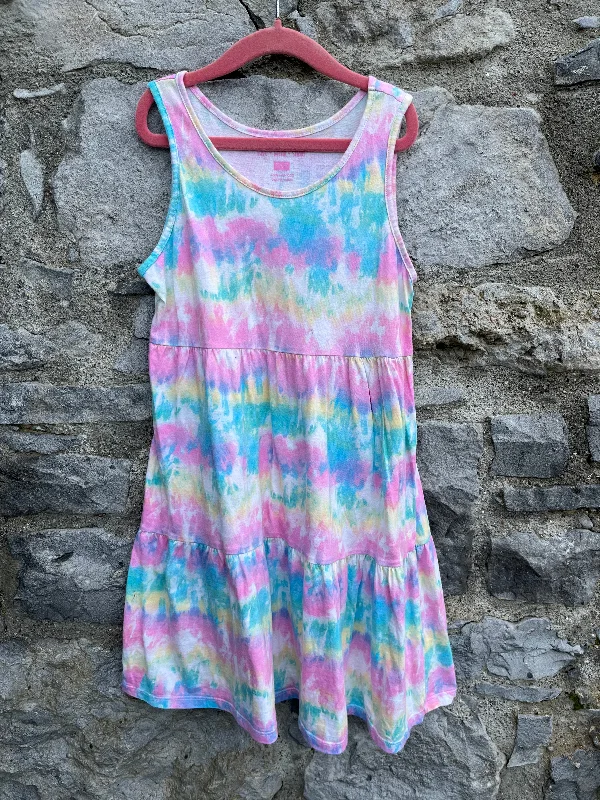 Women's Flowing Dress-Tie dye dress  10y (140cm)