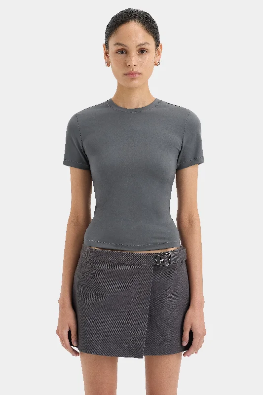Women's High-low Hem Mini Dress-Brixton Mini Skirt