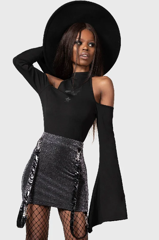 Women's Knitted Mini Dress-Carmilla Mini Skirt