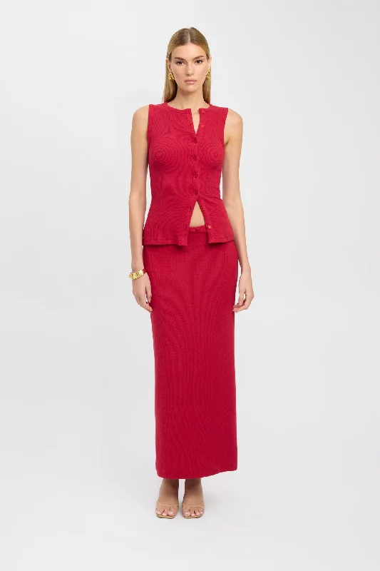 Women's Soft Lace Maxi Dress-Carter Maxi Skirt