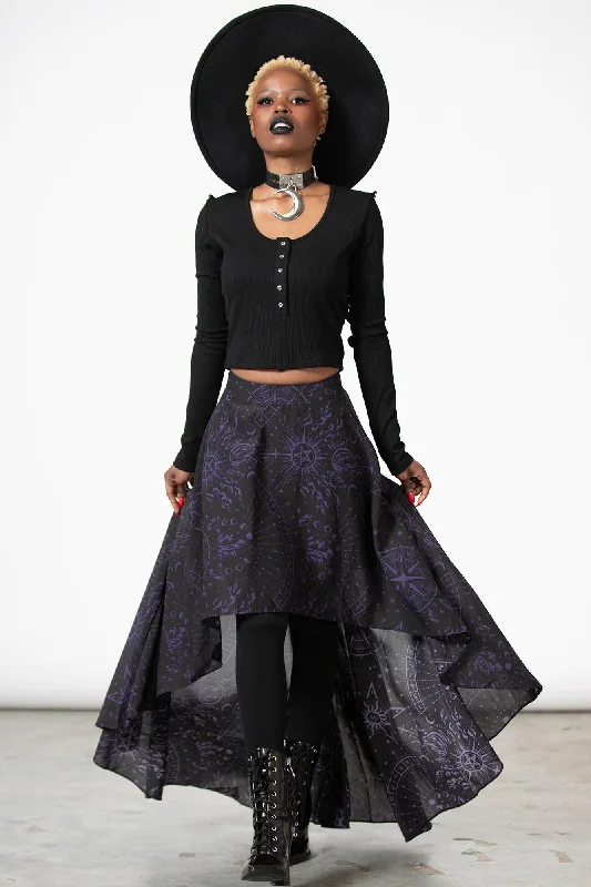 Women's Formal A-line Maxi Dress-Corene Chiffon Maxi Skirt
