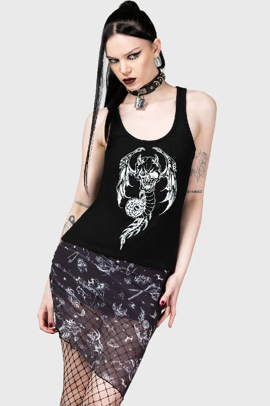 Women's Sheer Sleeve Mini Dress-Dazed Skull Mini Skirt