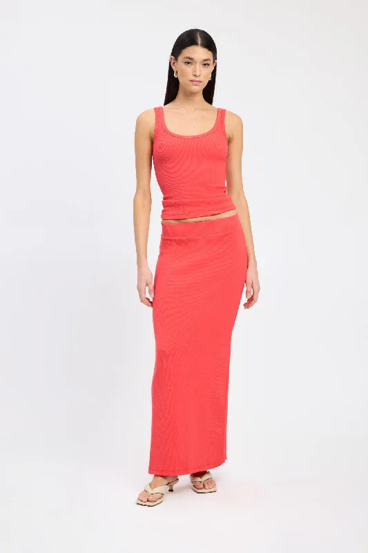 Women's Off-shoulder Summer Maxi Dress-Hazel Maxi Skirt