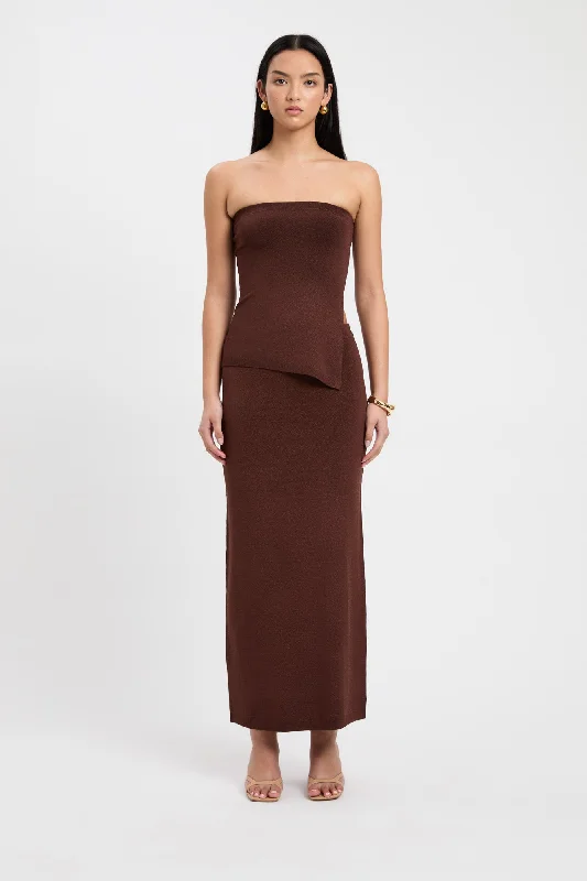 Women's Flared Sleeves Maxi Dress-Isla Maxi Skirt