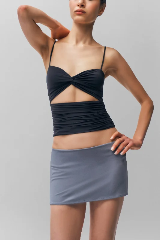 Women's Casual Mini Dress-Micro Mini Stretch Skirt