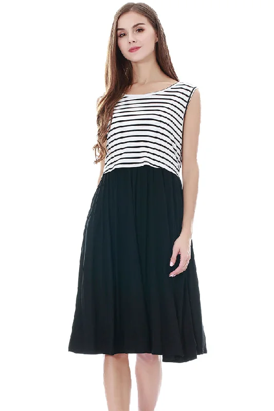 Maternity Dresses for Business Casual -Smallshow Sleeveless Casual Maternity Nursing Dress Maternity Dresses for Business Casual -Smallshow Sleeveless Casual Maternity Nursing Dress