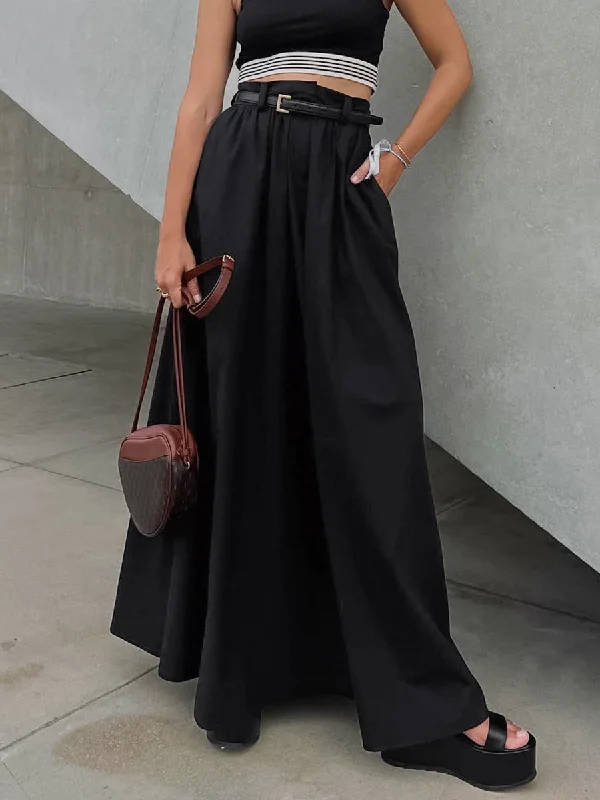 Women's Cowl Neck Maxi Dress-BerryBetty - Street Vibe Maxi Skirt