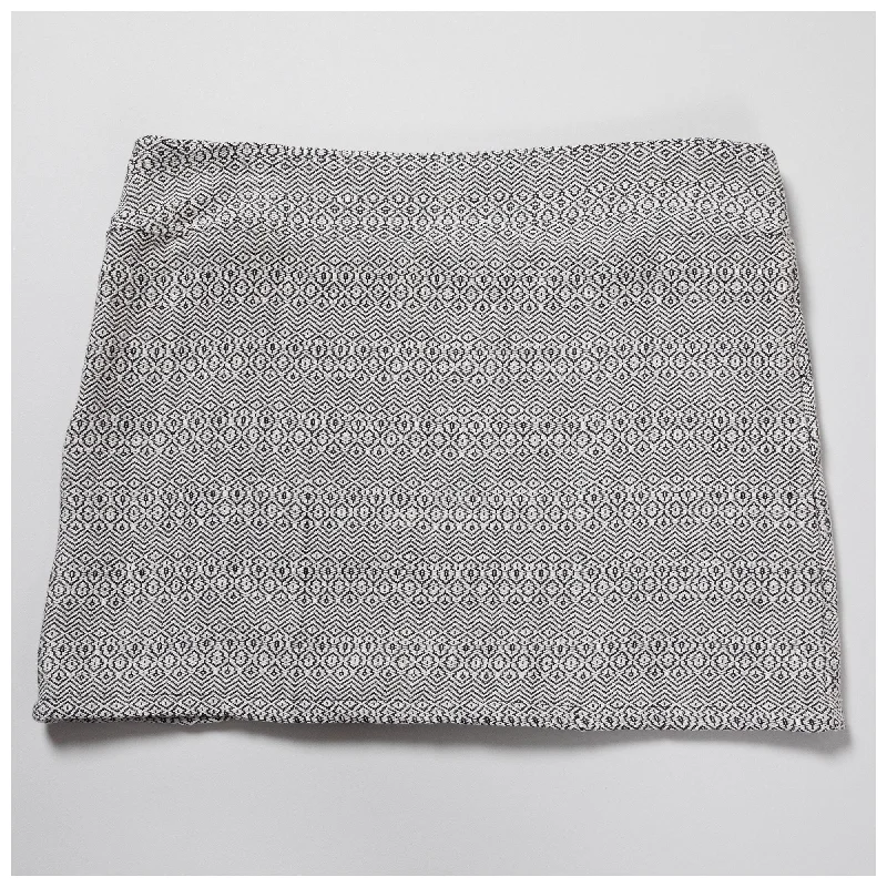 Women's Mesh Insert Mini Dress-Ugandan Handwoven Mini Skirt