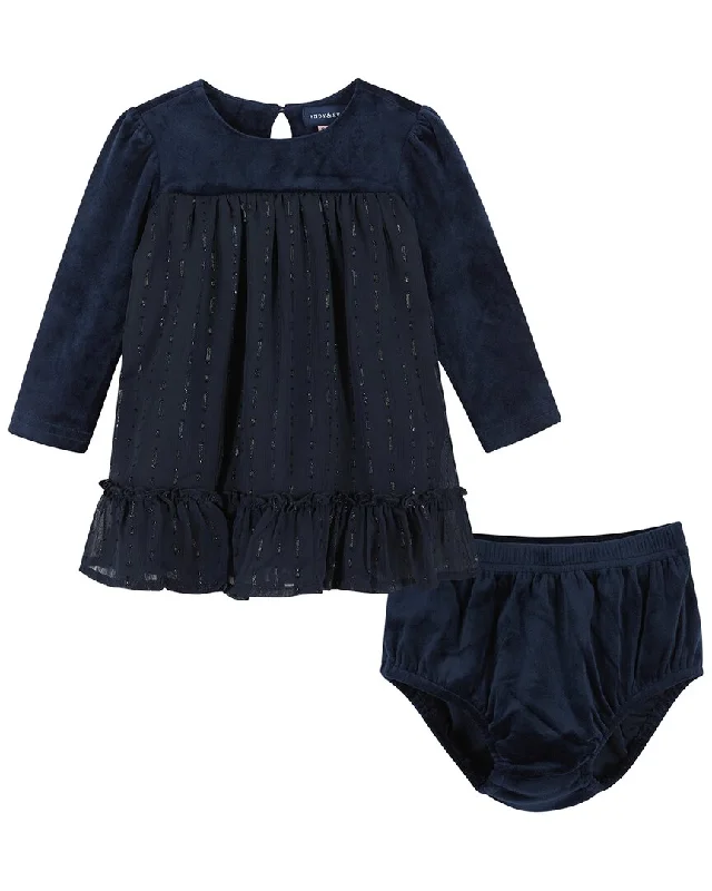 Sheer Sleeve Party Dress for Elegant Look -Andy & Evan Party Dress