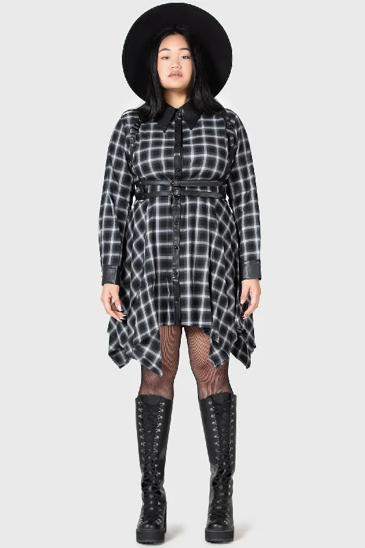 Relaxed Fit Shirt Dress-Artem Shirt Dress [PLUS]