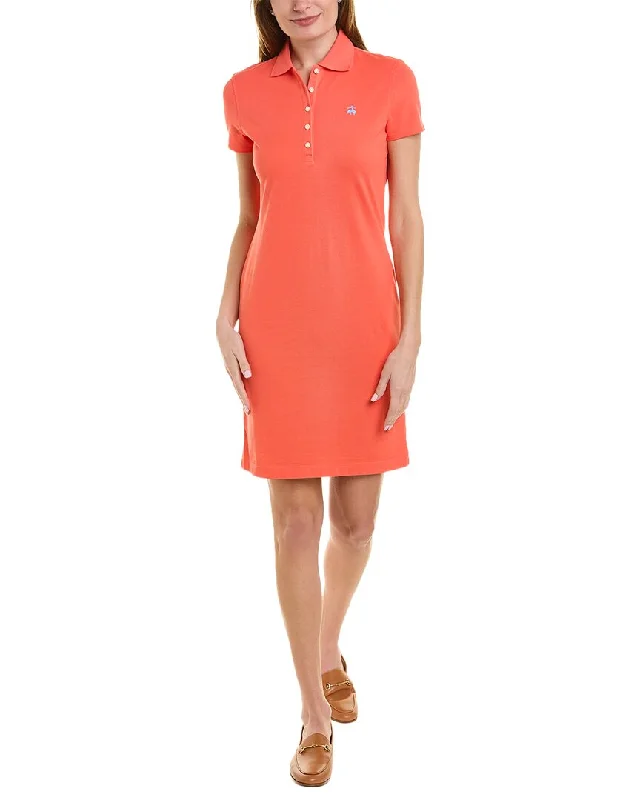 Women's Office Shirt Dress-Brooks Brothers Polo Shirtdress
