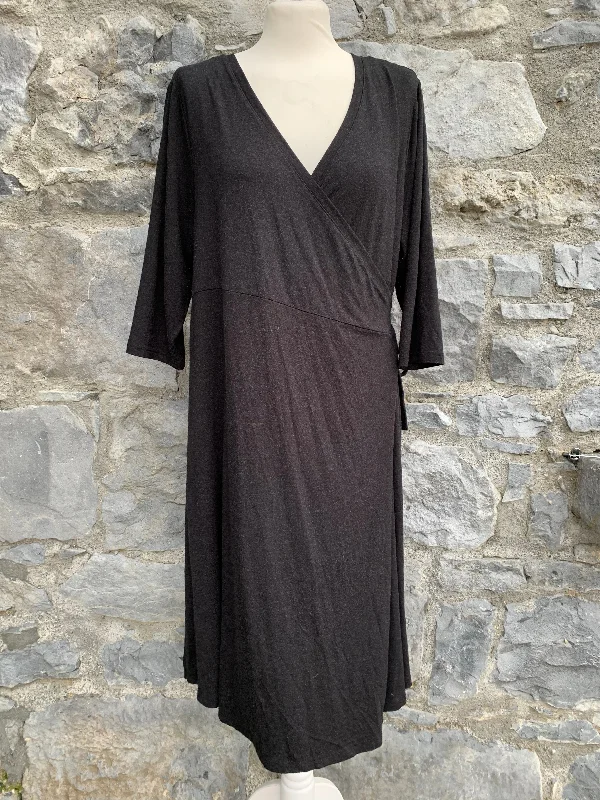 Maternity Dresses for Baby Gender Reveal Party -Charcoal maternity dress  uk 16