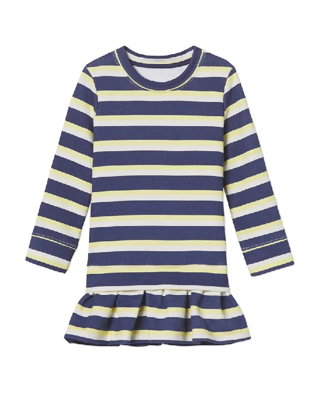 Light Gray Shirt Dress-Classic Prep Rory Sweatshirt Dress