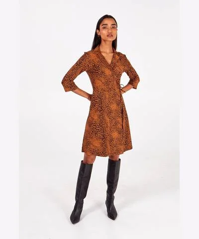 Plus-size Wrap Dress with Belt -Sexy Black Wrap Dress for Evening -Collar Wrap Dress Plus-size Wrap Dress with Belt -Sexy Black Wrap Dress for Evening -Collar Wrap Dress