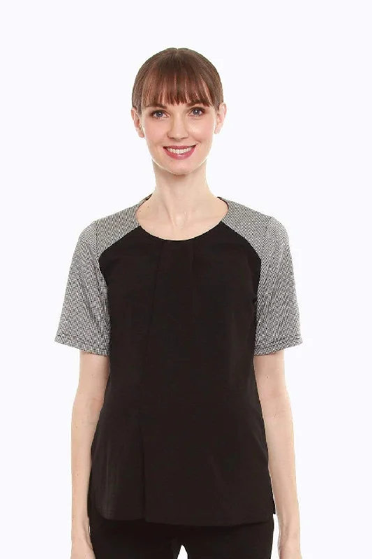 Women's Halter Top -Cosima Nursing Top Black